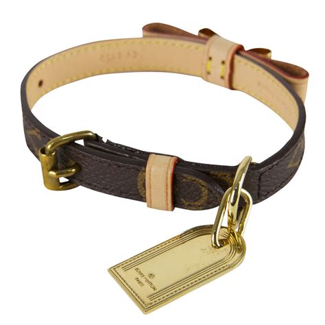 lv dog collar and lead|louis vuitton collar and leash.